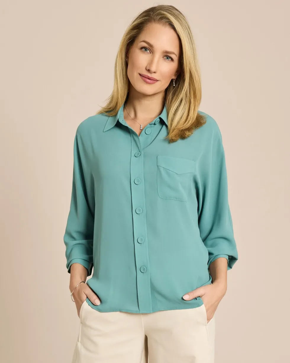 Bluse angeschnittener Arm