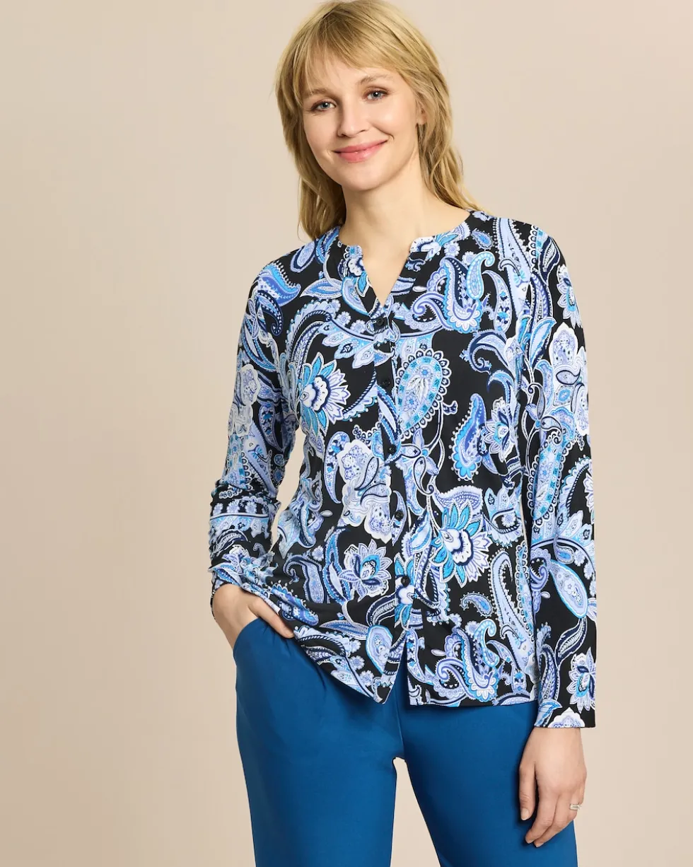 Bluse aus Jersey
