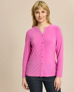 Bluse aus Jersey