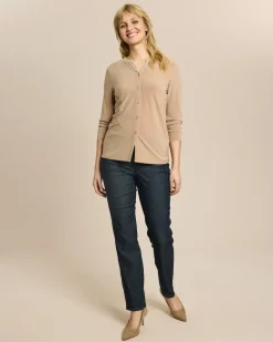 Bluse aus Jersey