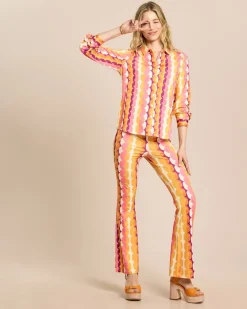 Bluse aus Jersey mit Exklusivdruck