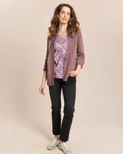 Bluse aus Viskose-Stretch, bedruckt
