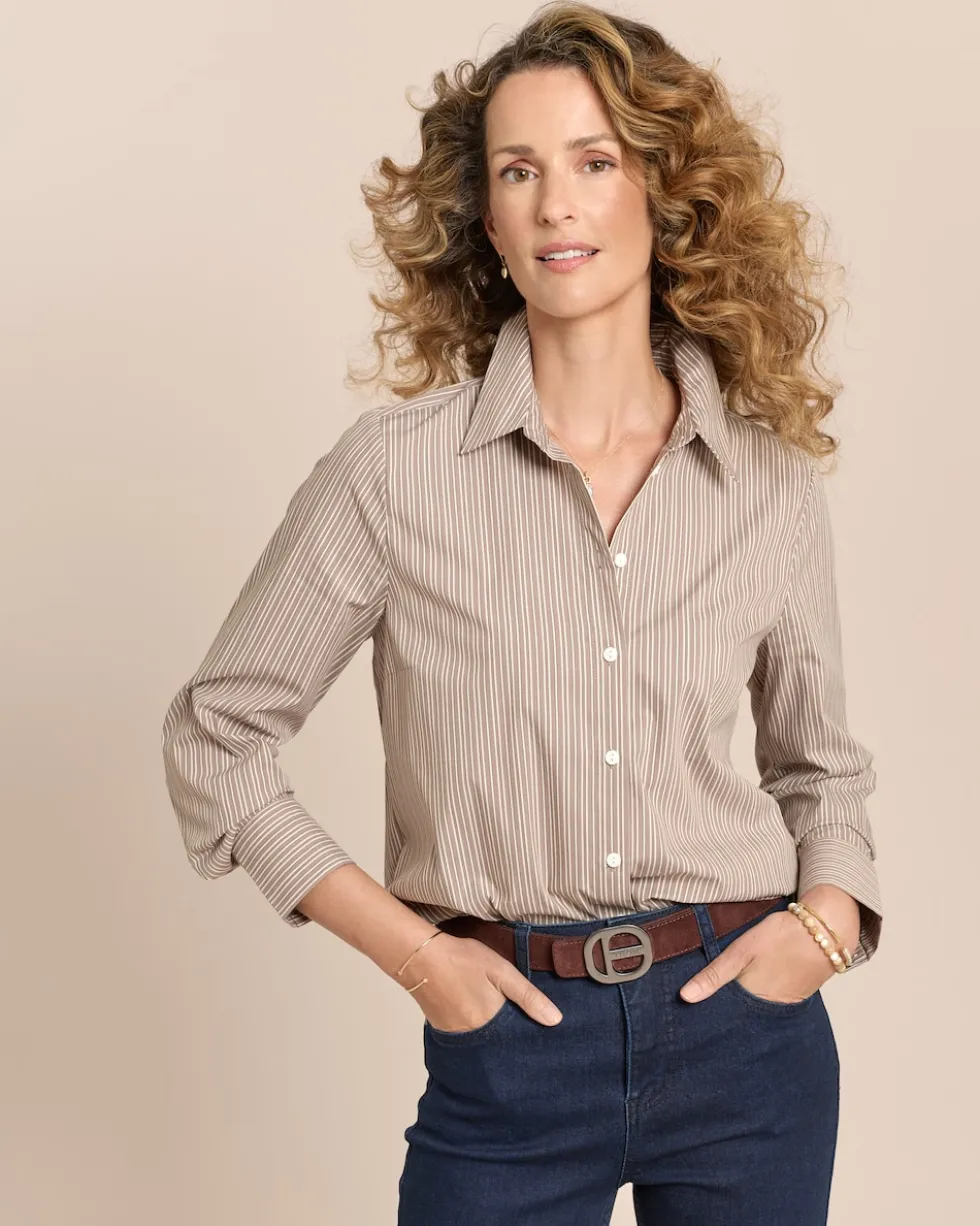 Bluse gestreift