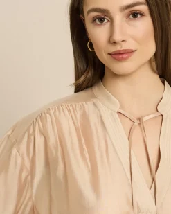 Bluse mit Ballonarm