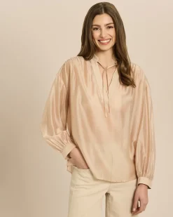 Bluse mit Ballonarm