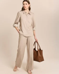 Bluse mit Ballonärmel