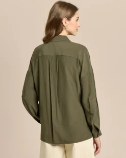 Bluse mit Brusttaschen