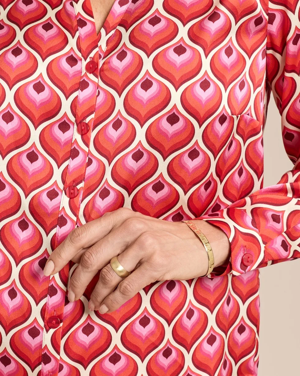 Bluse mit Exclusivdruck