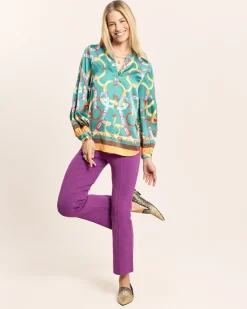 Bluse mit Exklusivdruck