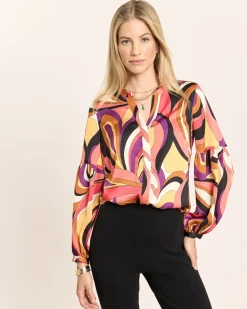 Bluse mit Exklusivdruck