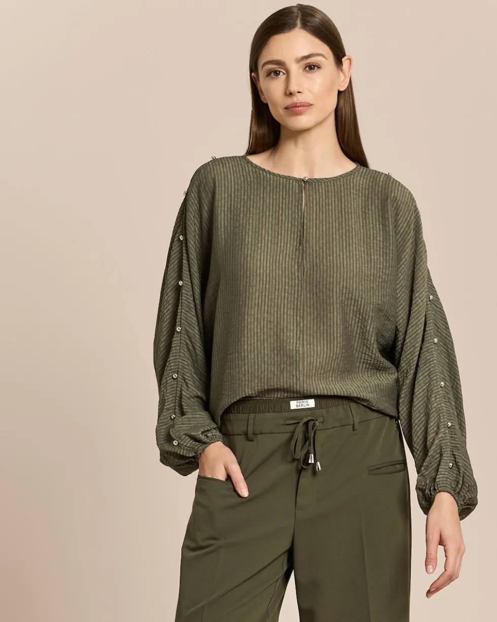 Bluse mit Ärmeldetail