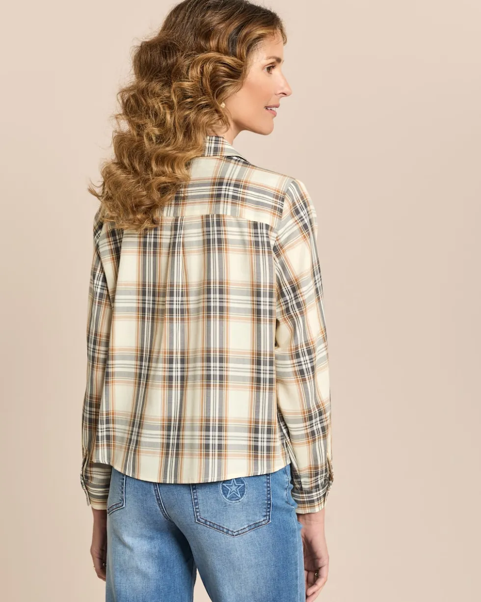 Bluse mit Schluppe