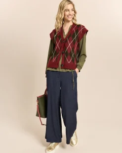 Bluse mit Strickbündchen