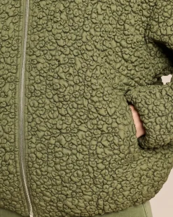 Bomberjacke mit Bubble-Effekt