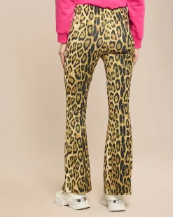 Bootcut Hose aus Jersey mit Exklusivdruck