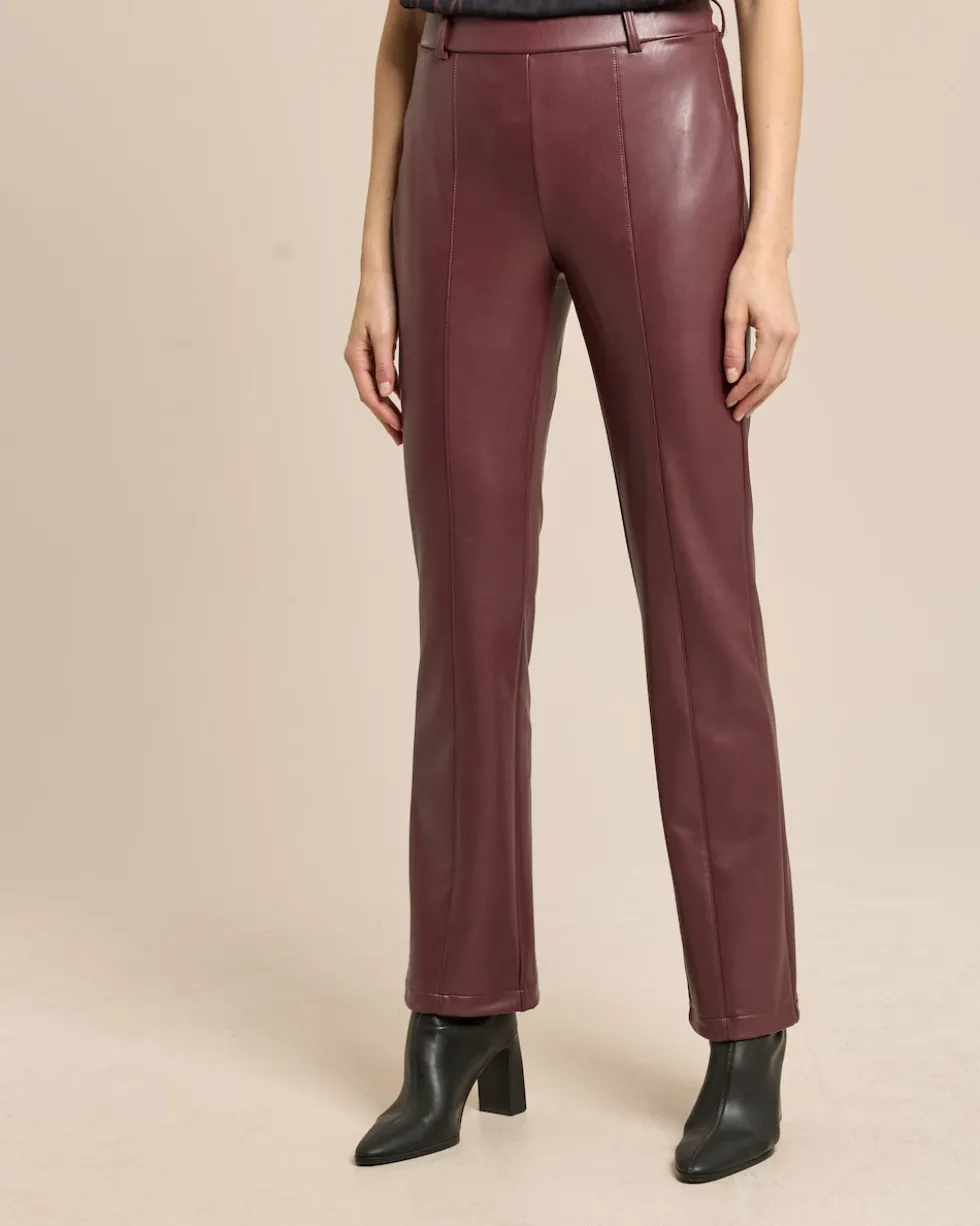 Bootcut Hose in Lammnappaimitat