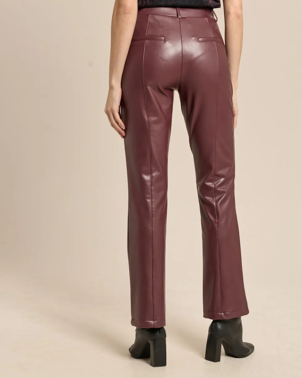 Bootcut Hose in Lammnappaimitat