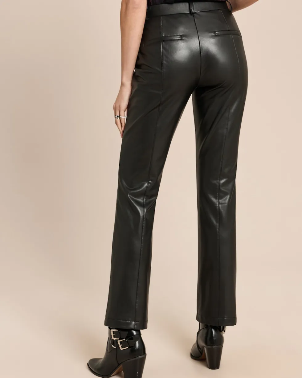 Bootcut Hose in Lammnappaimitat