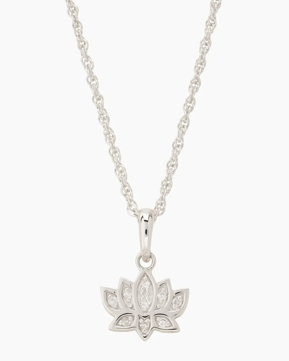Brillantanhänger + Kette 0,05 ct