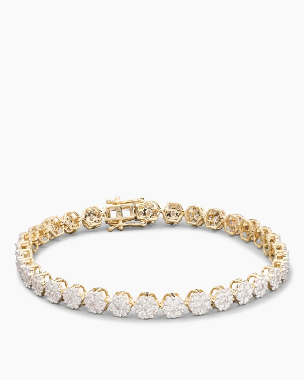 Brillant-Armband ca. 5,00 ct