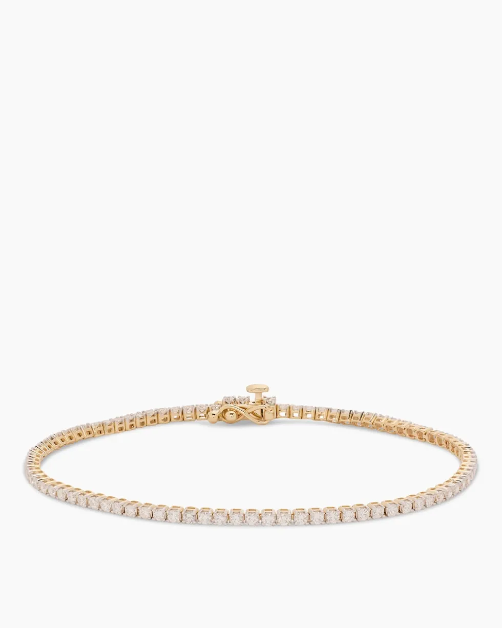 Brillant-Armband mind. 1,70 ct