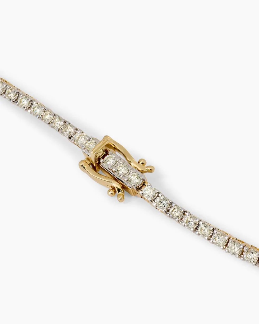 Brillant-Armband mind. 1,80 ct