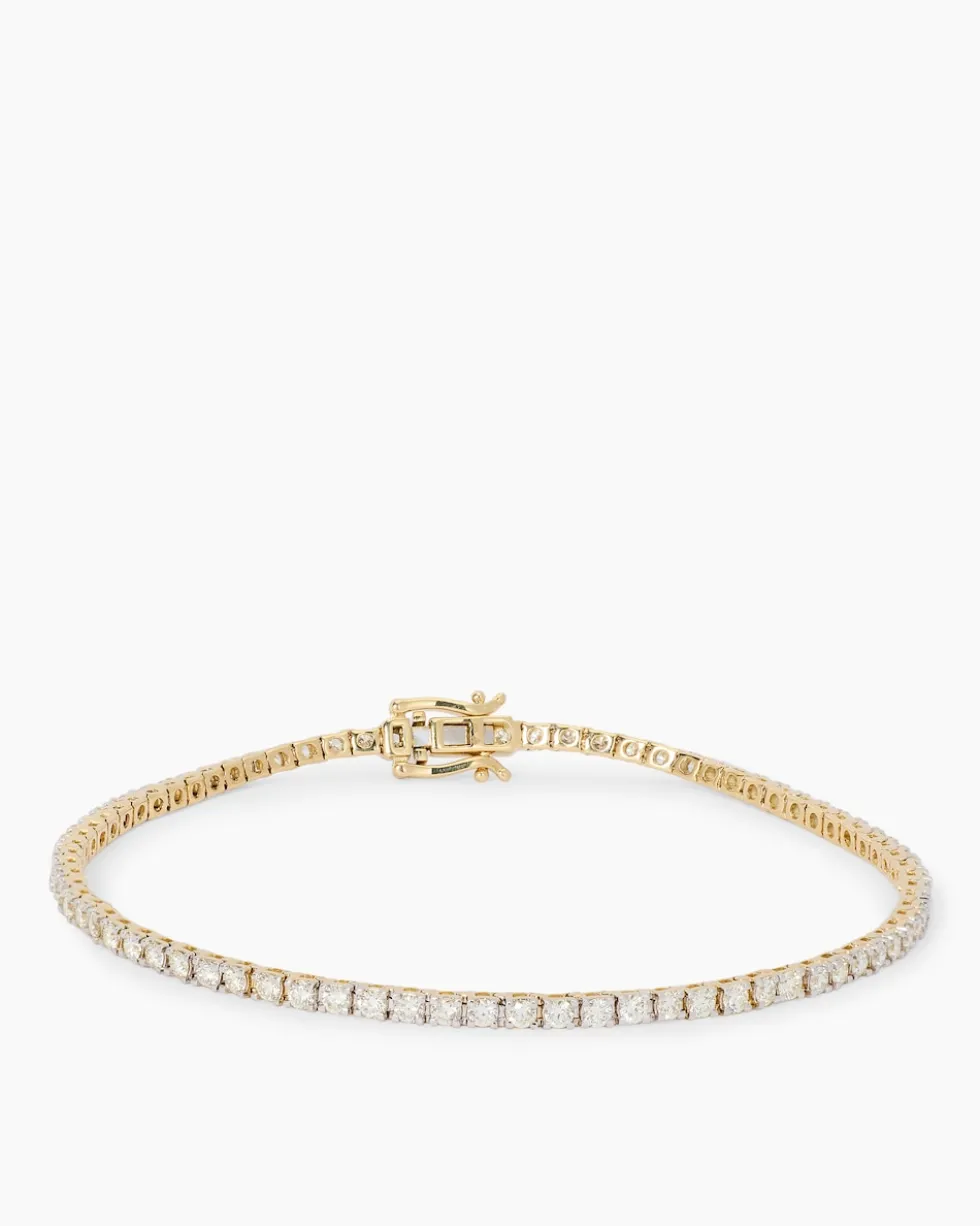 Brillant-Armband mind. 1,80 ct