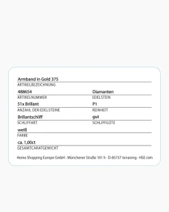 Brillant-Armreif ca. 1,00 ct
