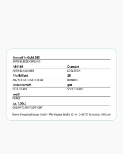 Brillant-Armreif 1,00 ct