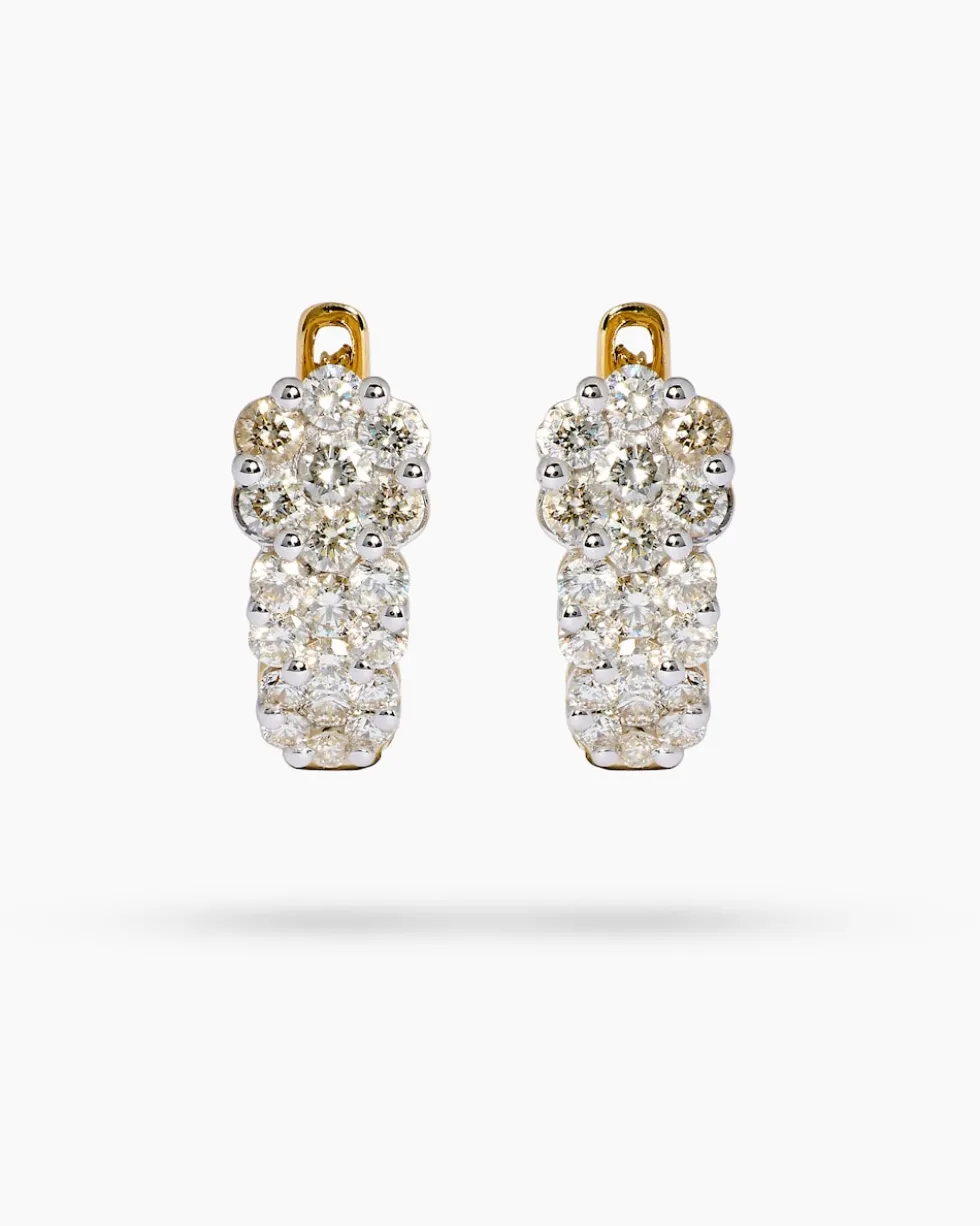 Brillant-Creolen 1,00 ct