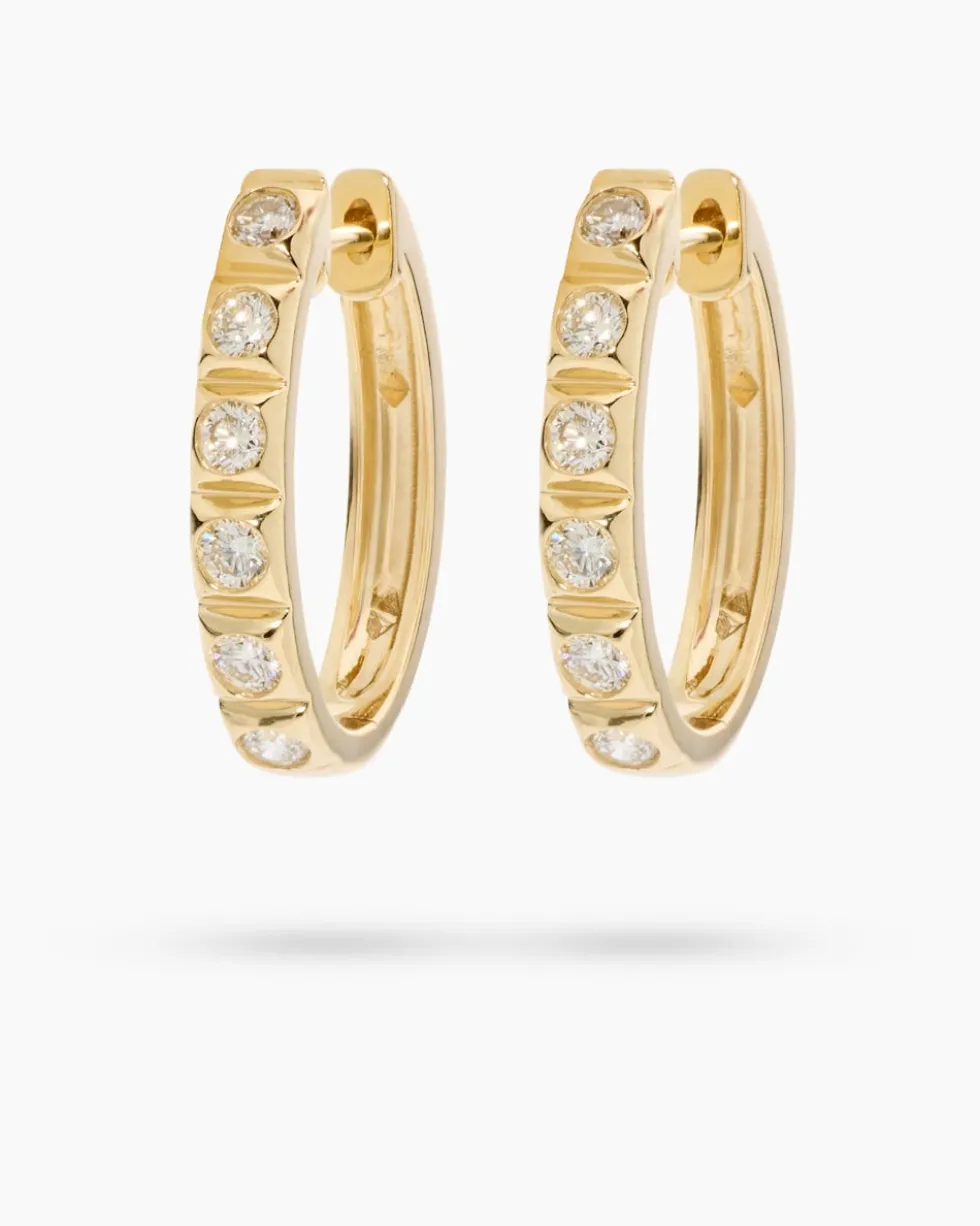 Brillant-Creolen 0,50 ct