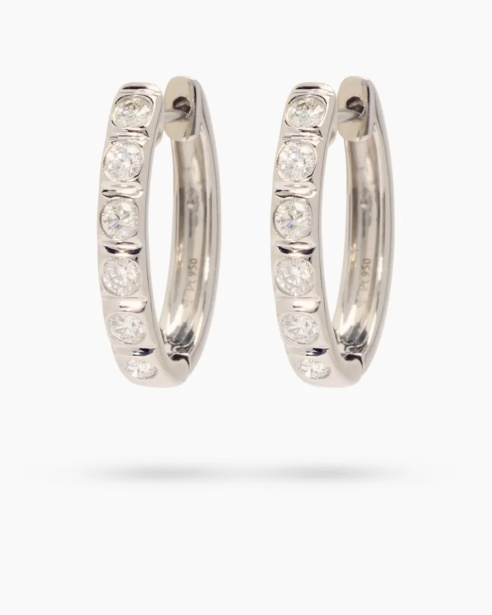 Brillant-Creolen 0,50 ct