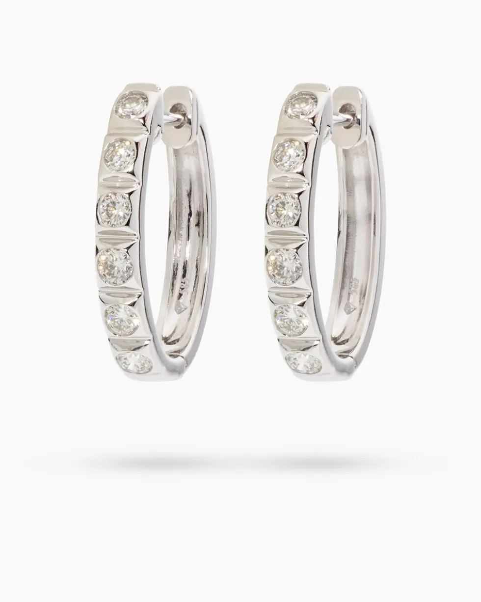 Brillant-Creolen 0,50 ct
