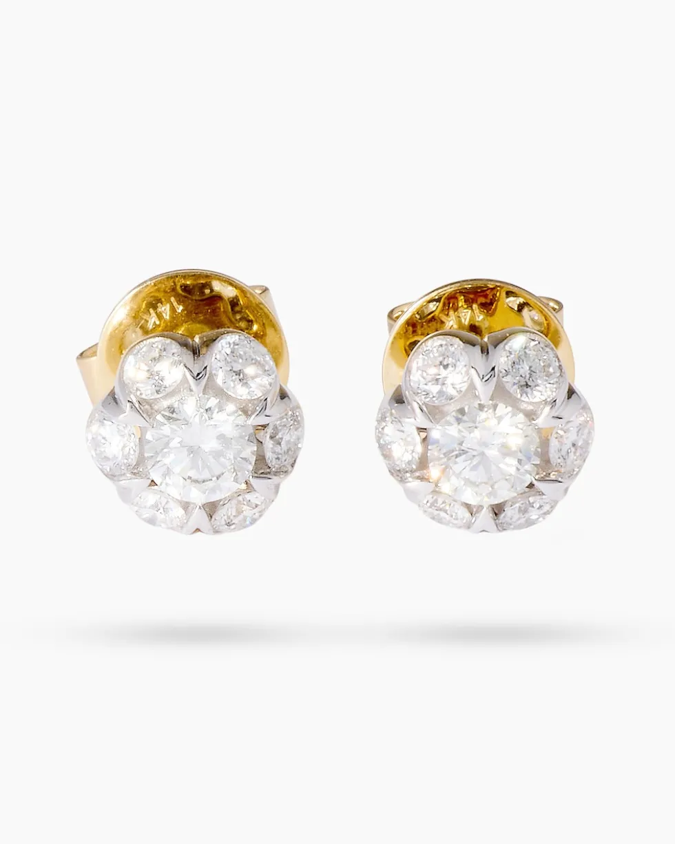 Brillant-Ohrstecker ca. 1,00 ct