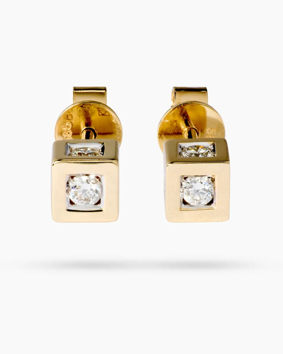 Brillant-Ohrstecker 0,50 ct