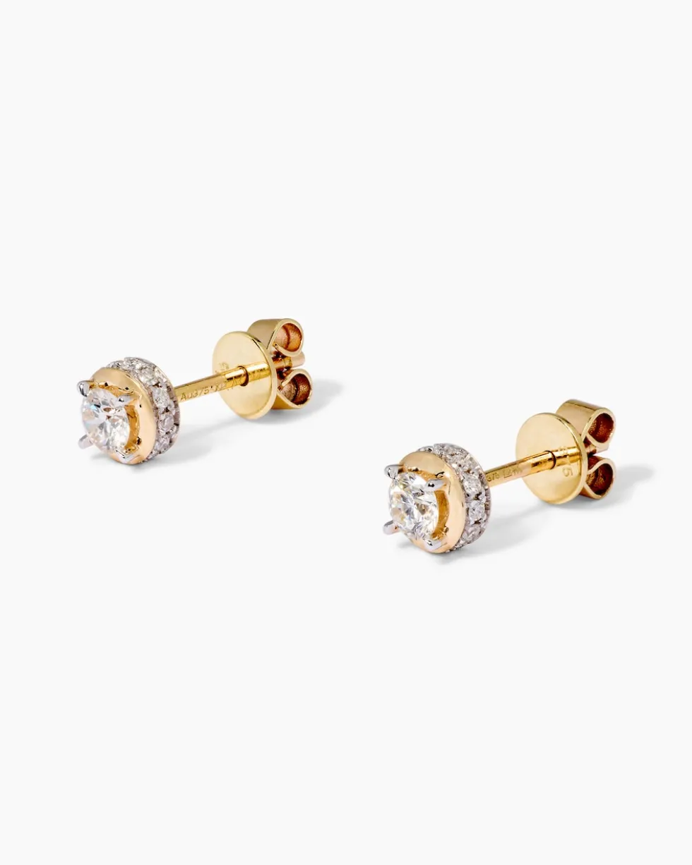 Brillant-Ohrstecker 0,50 ct