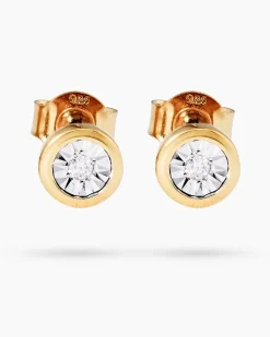 Brillant-Ohrstecker 0,05 ct
