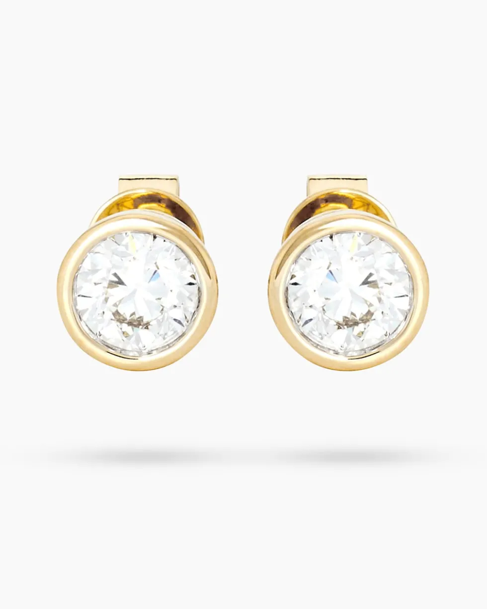 Brillant-Ohrstecker 1,00 ct