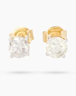 Brillant-Ohrstecker 1,00 ct