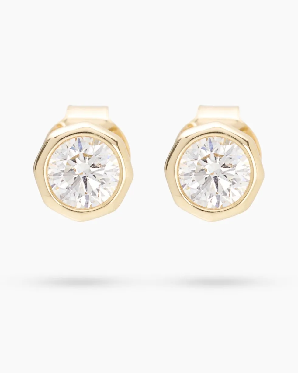 Brillant-Ohrstecker 0,50 ct