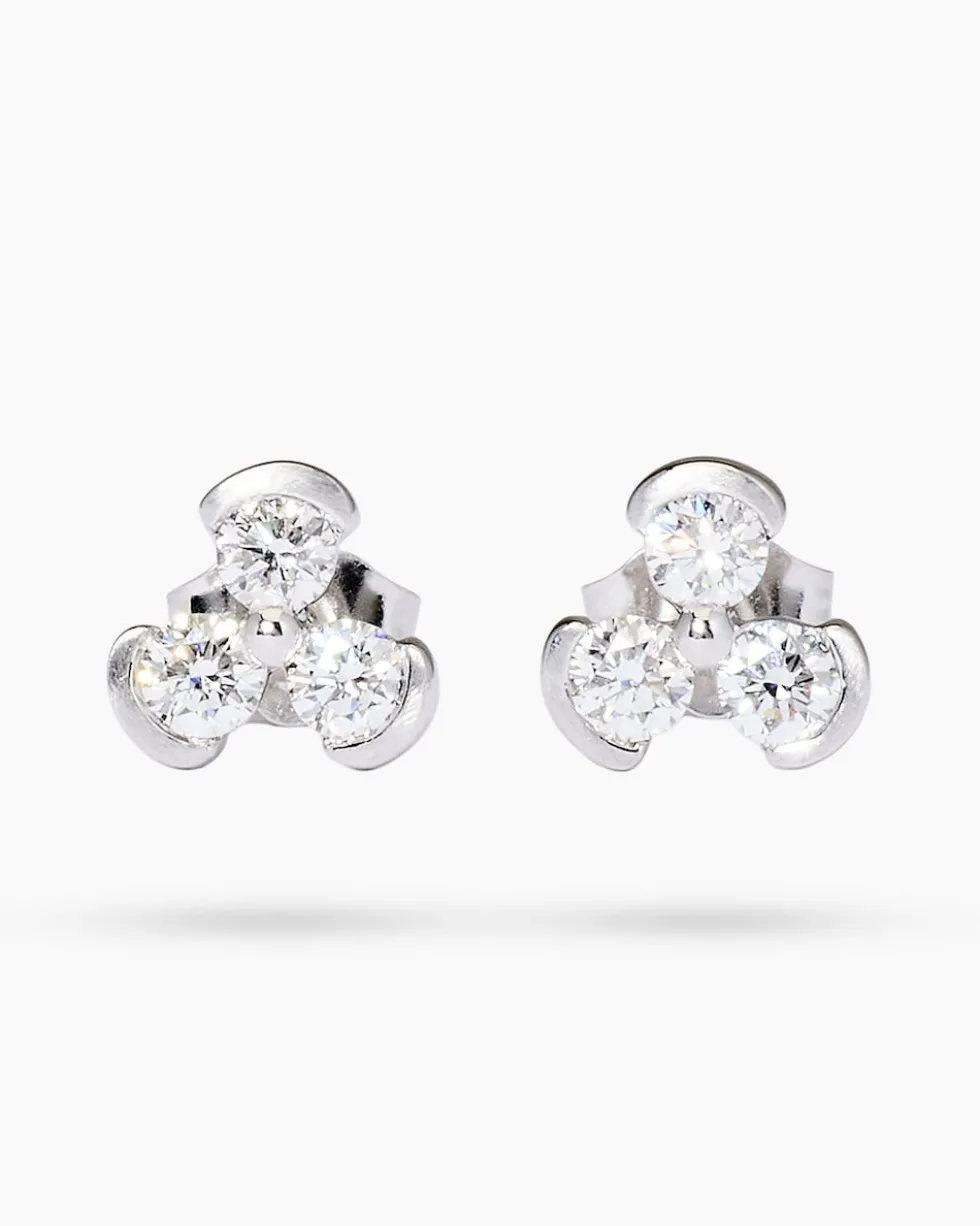 Brillant-Ohrstecker 0,50 ct