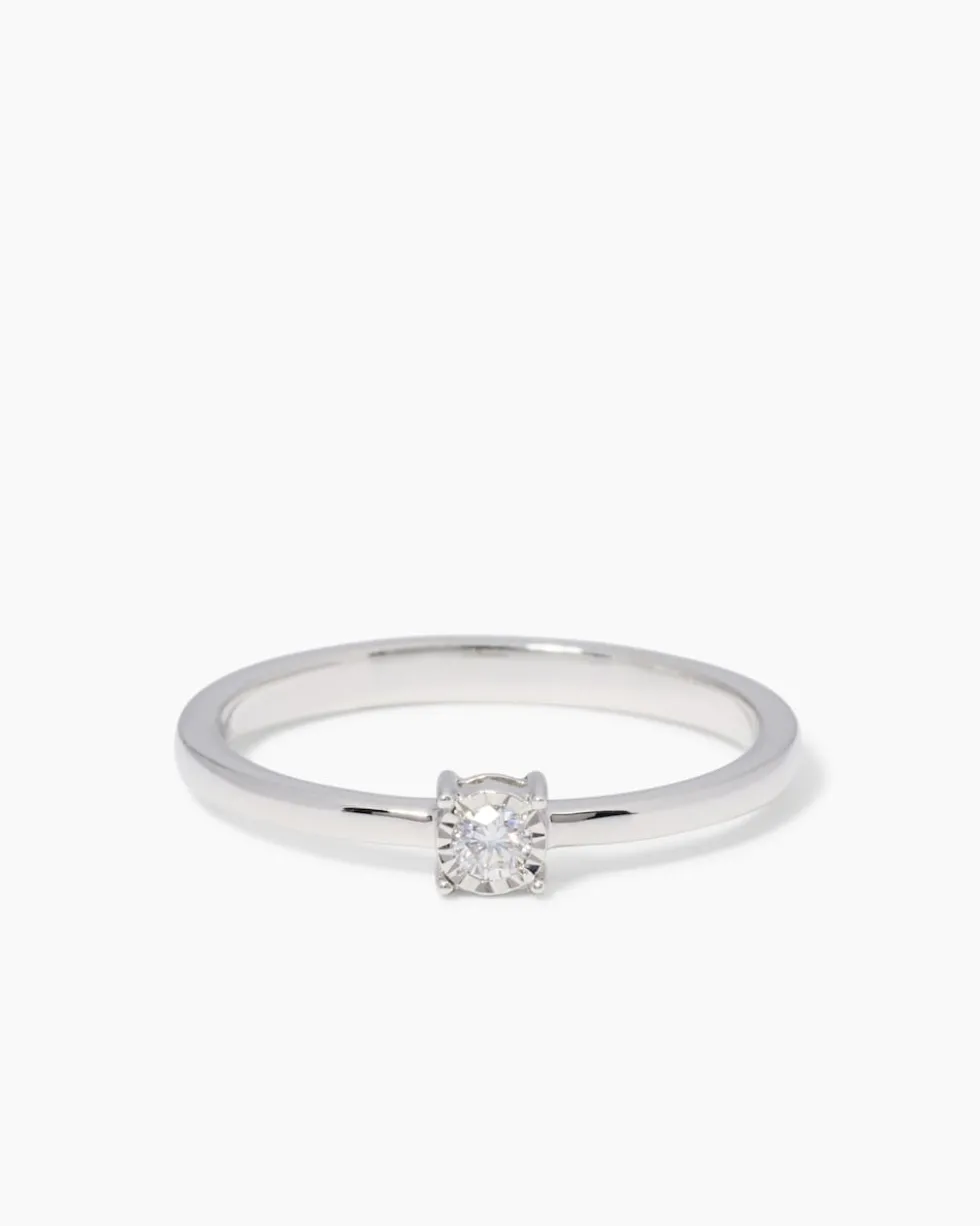 Brillantring 0,06 ct