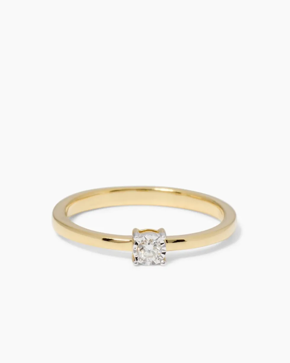 Brillantring 0,06 ct