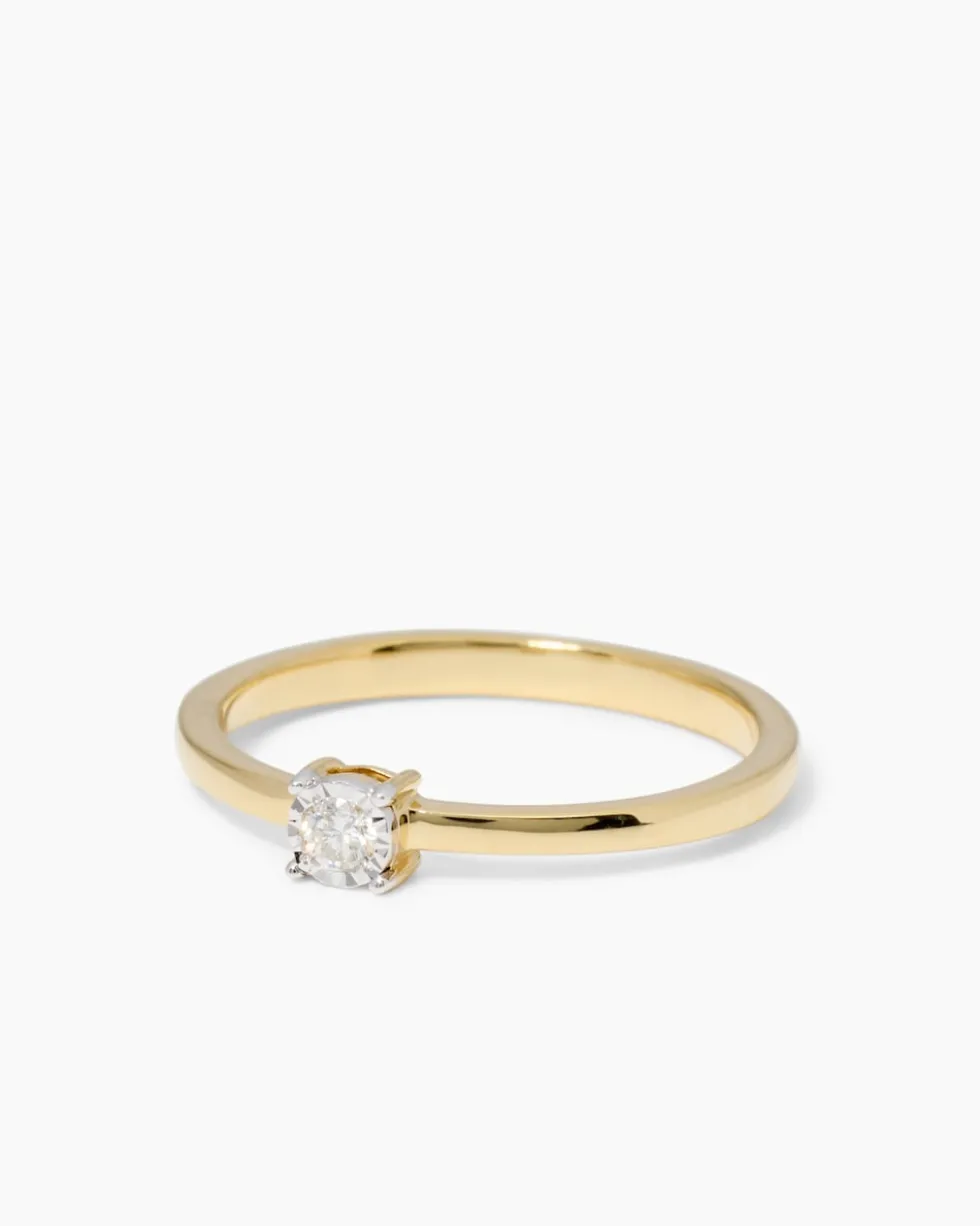Brillantring 0,06 ct