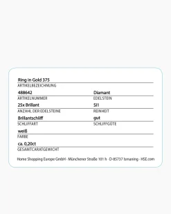 Brillantring 0,20 ct