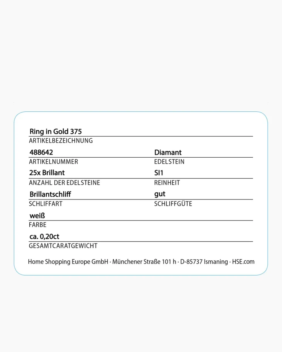 Brillantring 0,20 ct