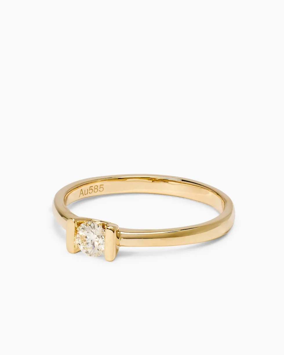 Brillantring 0,25 ct