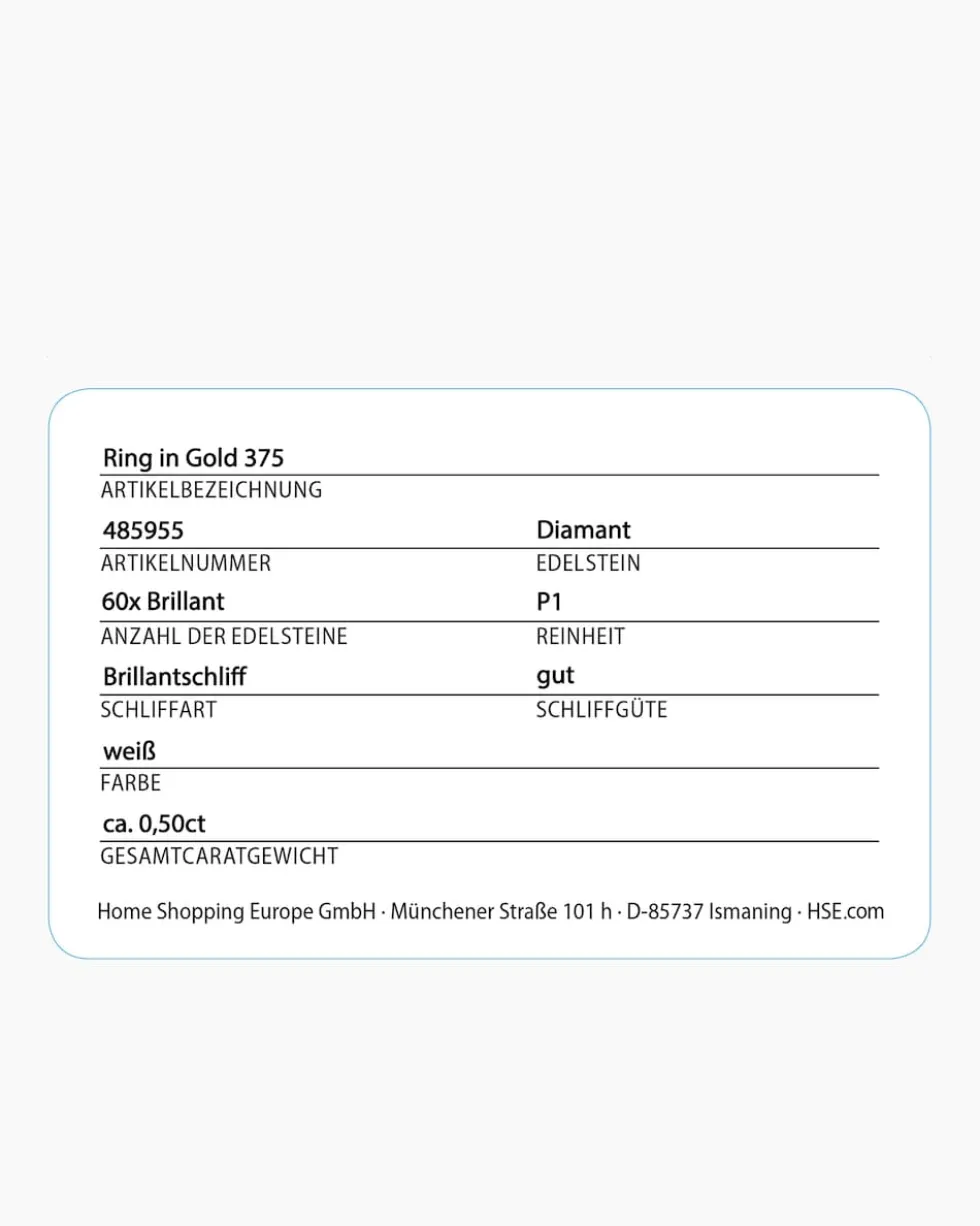 Brillantring 0,50 ct