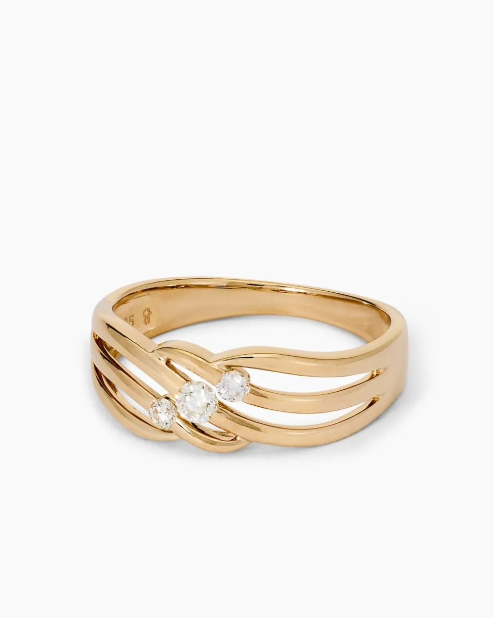Brillantring 0,15 ct