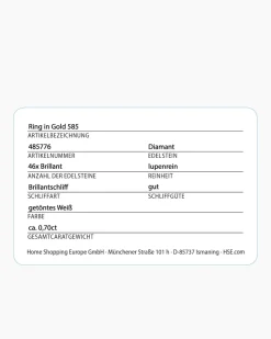 Brillantring 0,70 ct